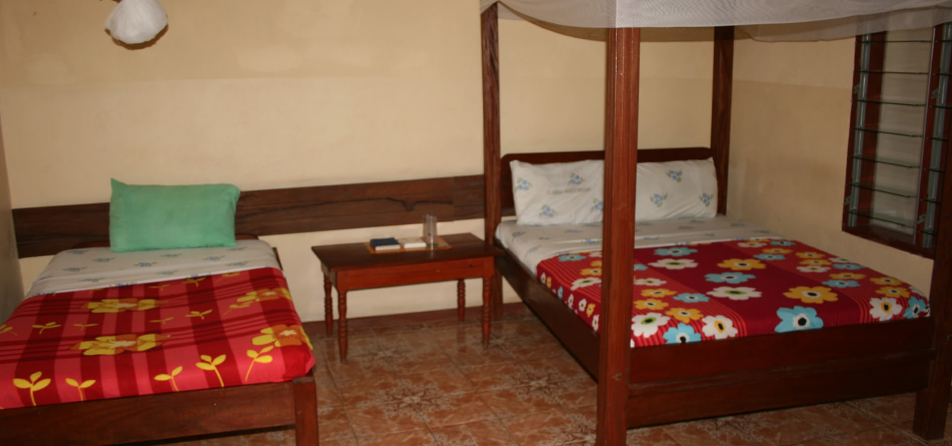 Twin room accommodation at Classic Guest House Ukunda